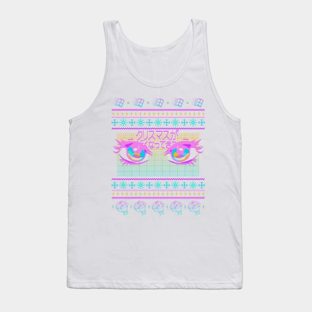 Holiday A e s t h e t i c (Vaporwave) Tank Top by LuxxBunny